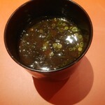 草庵　田なか - 味噌汁