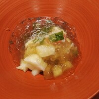 草庵　田なか - 松葉蟹の煮凝り