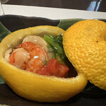 多満喜 - 柚子蒸し