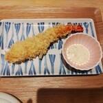 とんかつ成蔵 - エビフライ