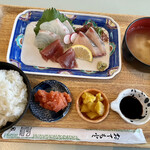 海鮮丼・天ぷら 博多喜水丸 - 刺身定食