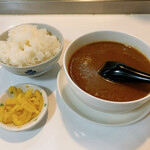 お食事処 新京本店 - カレー汁とごはん小