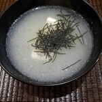 割烹 伊とう - 甘鯛のかぶら汁