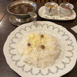 トマト - ほたて貝柱カレー　全体