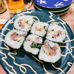 Kaitenzushi Misaki - アジの巻き寿司