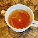 CAFE&BAR FeRna - セットのスープ