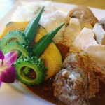 島バーグと島カレー - 