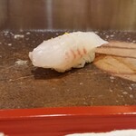 寿し幸 実宇栄 - 真鯛の昆布締め