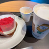 STARBUCKS COFFEE - ストロベリー＆ラズベリーのマスカルポーネケーキ、アーモンドラテ（トール）