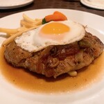 キッチン サカナヤ - ハンバーグステーキはお初