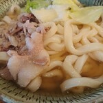 たかむら - ・肉ごぼう天 780円
+大盛 100円