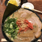 博多とんこつ 天神旗 - 