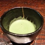 燈々庵 - サービスの抹茶