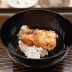 片折 - 太刀魚の天丼