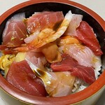 寿司一代 - 『生ちらし+わさび醤油』