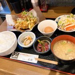 Oosaka Monryouri Sora - 本日の日替り定食は、豚のしょうが焼き！