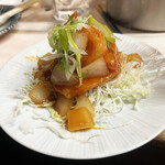 がばちょ - エビのチリソース（600円）