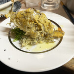 がばちょ - ちりめんパルミジャーノせんべい（450円）