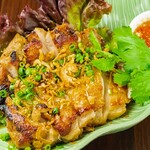 Thai style grilled chicken [Gai Yan]
