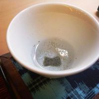山玄茶 - 最初に「こぶ茶」を頂きます。 
                    