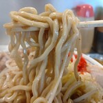 らーめん大 - モッチモチの中太麺( ･ิω･ิ)