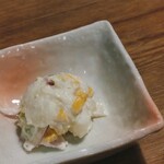 Koube Rokkoumichi Gyunta - 今日のお通し　ポテトサラダ