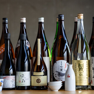 A gorgeous gourmet experience with a sake diploma. A carefully selected lineup.