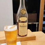 勢麟 - ヘネシー V.S.O.P.フィーヌシャンパーニュをソーダ割りで