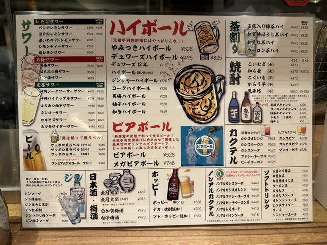 風来坊ページ メニュー写真 : 風来坊 東桜店 (ふうらいぼう) - 新栄町/鳥