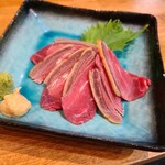 石垣島 炭火焼牛串&ホルモン ふじた - ヤギ刺し