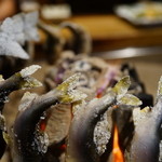 柳家 - 美味そうな香りが辺りに漂う