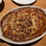 丿貫 - 丿貫(牡蠣と焼き葱の赤みそグラタン)