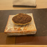 光円 - 蒸し香箱蟹、中には内子もたっぷり