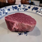 くいしんぼー山中 - 当日の特選ヒレ肉