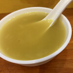 バングラキッチン西千葉 - お馴染みダルスープ