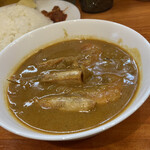 バングラキッチン西千葉 - 猛烈に海老出汁が効いたエビカレー