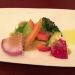 RISTORANTE REGA - バーニャカウダー。美味