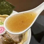 手打ち 蓮 - スープ