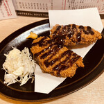 ちょんまげ食堂 ラーメン部 - 焼豚カツ