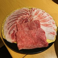 別邸 壽 - 山形牛、霧島豚肩ロース、あぐー豚バラ
