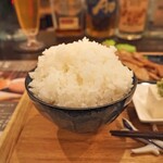 Atsumishokudou - 信州三元豚 太郎ぽーく 味噌漬け定食のご飯大盛り