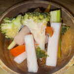 ツリーフロッグ - 自家製色どり野菜のピクルス　300円+税