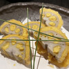 九州魂 - 辛子蓮根天ぷら620円 めっちゃ辛いです!! カラシを取りました