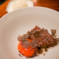 焼肉牛印 銀座店 - トリュフ焼きすきの小丼