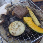 加賀屋 姉妹館 あえの風 - 牛焼き