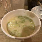 大衆居酒屋 とりいちず - 鶏スープ