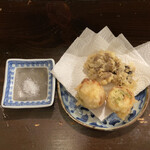 かもめ食堂 - マアジの天ぷら