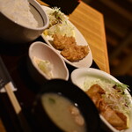 活豚料理 新宿 inton - コンビランチ（１，０００円）２０２２年１２月