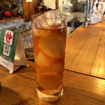 Bari Suko - アイスティもいただきました。飲み屋さんなので、一杯はね。