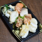 ちよだ鮨 - 料理写真:貝づくし・磯日和（８６３円）２０２２年１２月